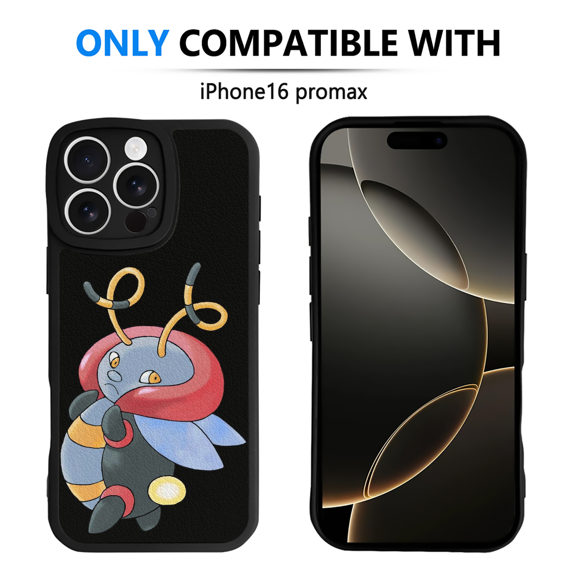 （画像用） ポケットモンスター Pokémon 【iPhone 16シリーズ対応】シリコンスマホケース（レザー調） 材質：シリコン